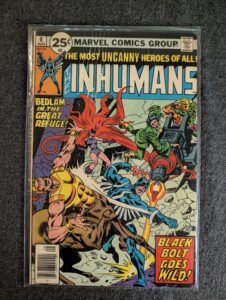 The Inhumans #6 front cover