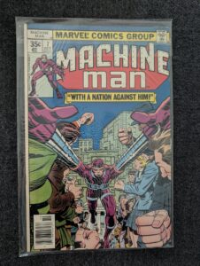 Machine Man #7 front cover