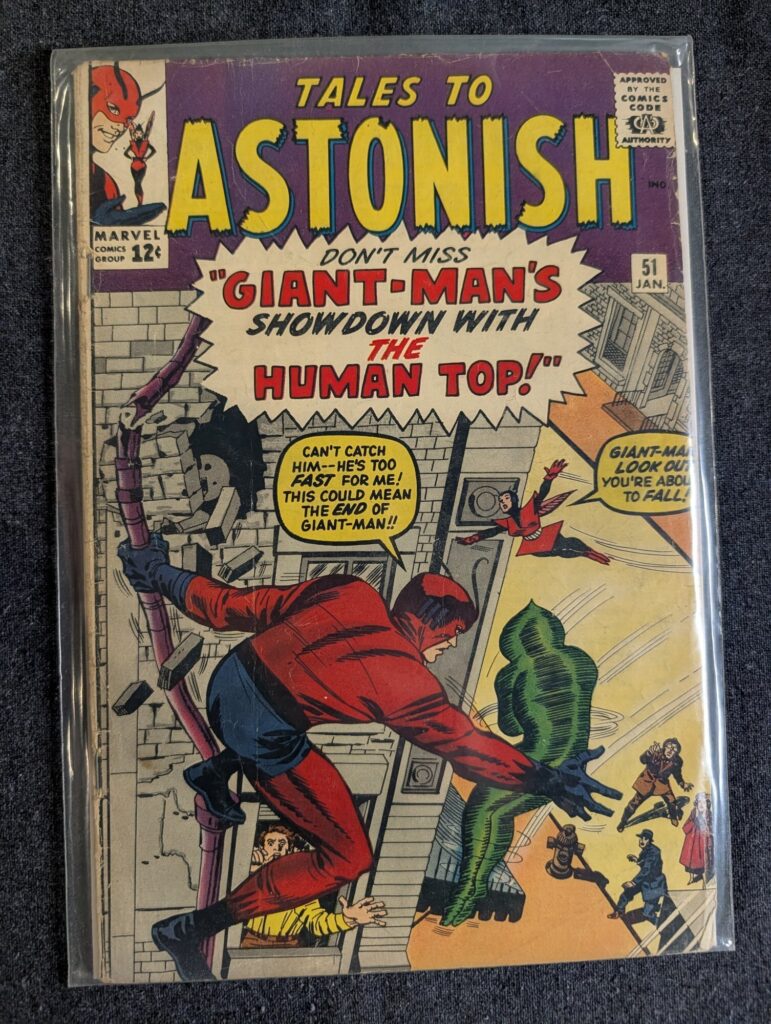 Tales to Astonish #51 front cover