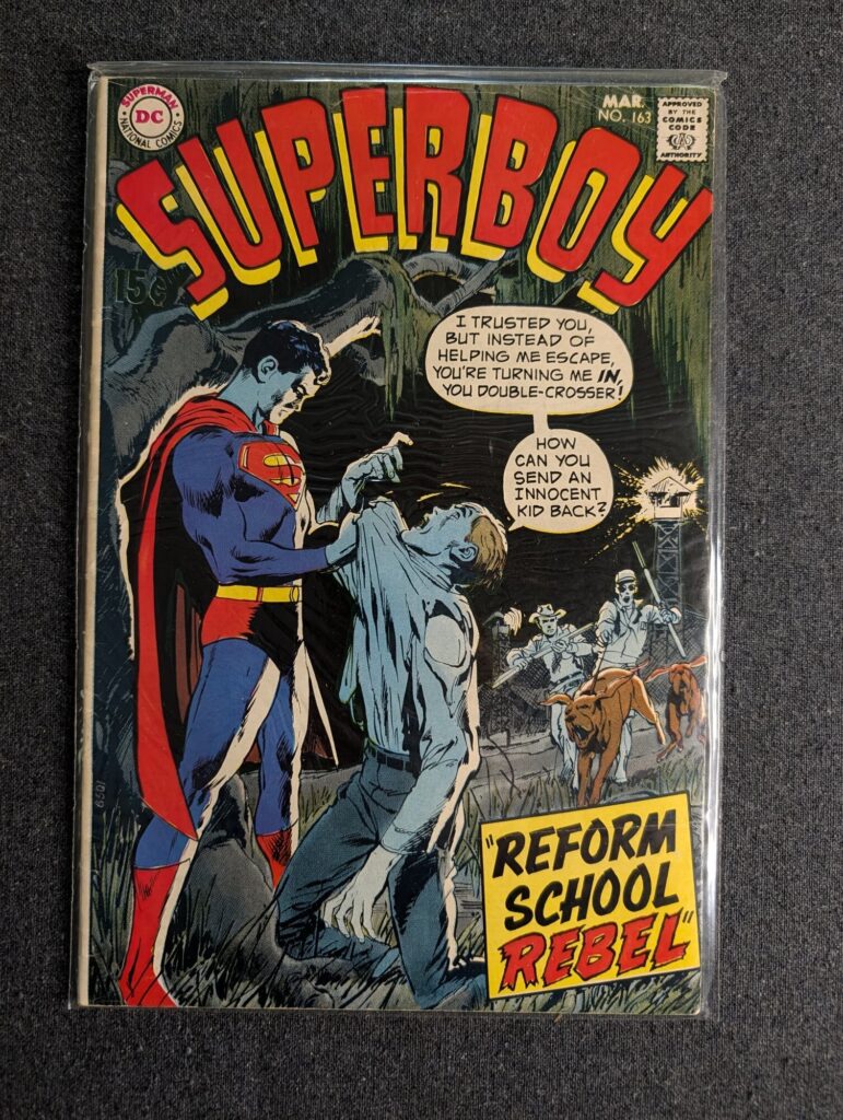 Superboy #163 front cover