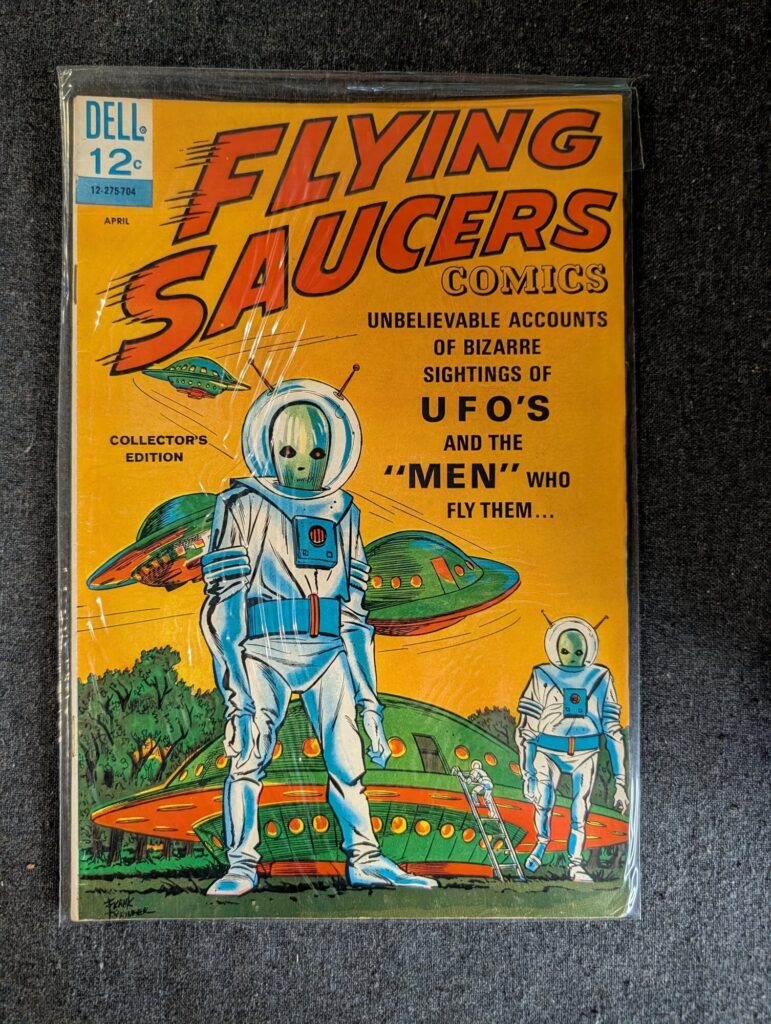 Flying Saucers Comics #1 front cover