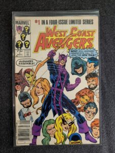 West Coast Avengers #1 front cover
