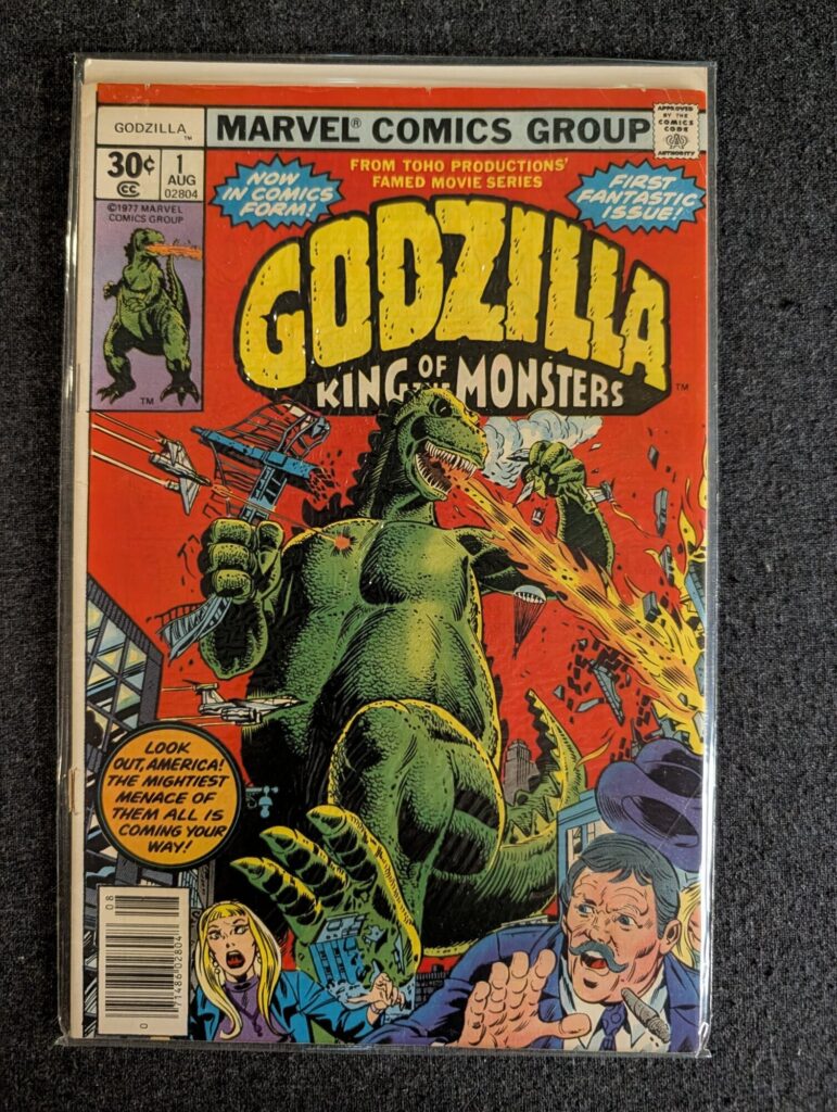 Godzilla, King of the Monsters #1 front cover