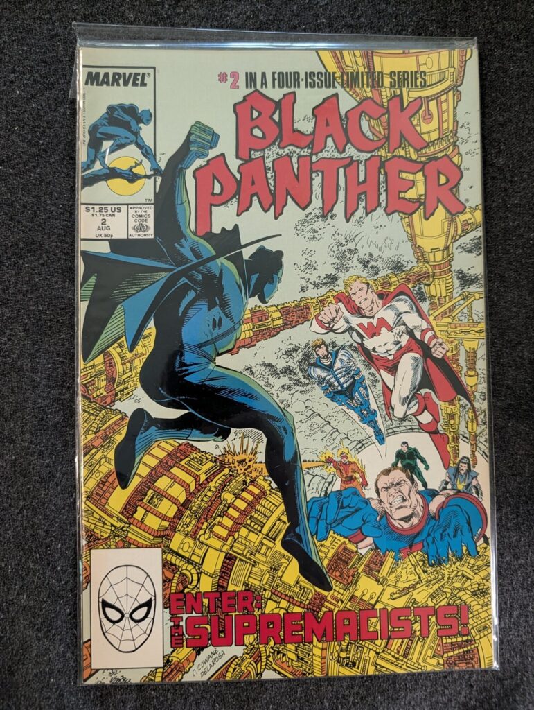 Black Panther #2 front cover