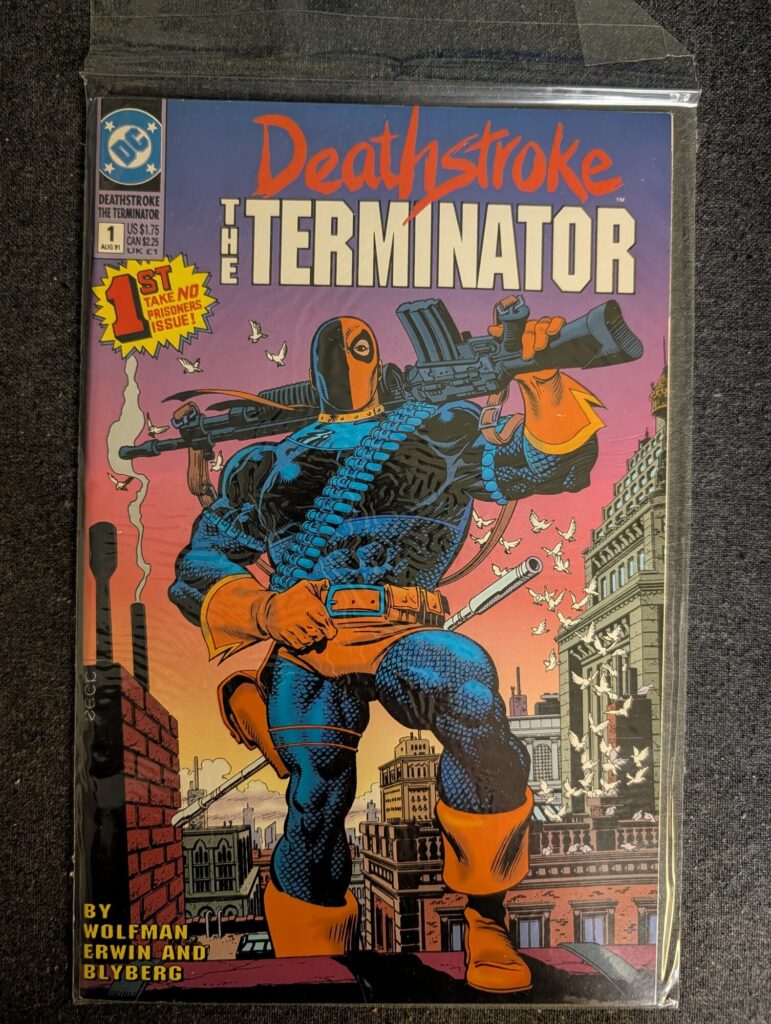 Deathstroke the Terminator #1 front cover