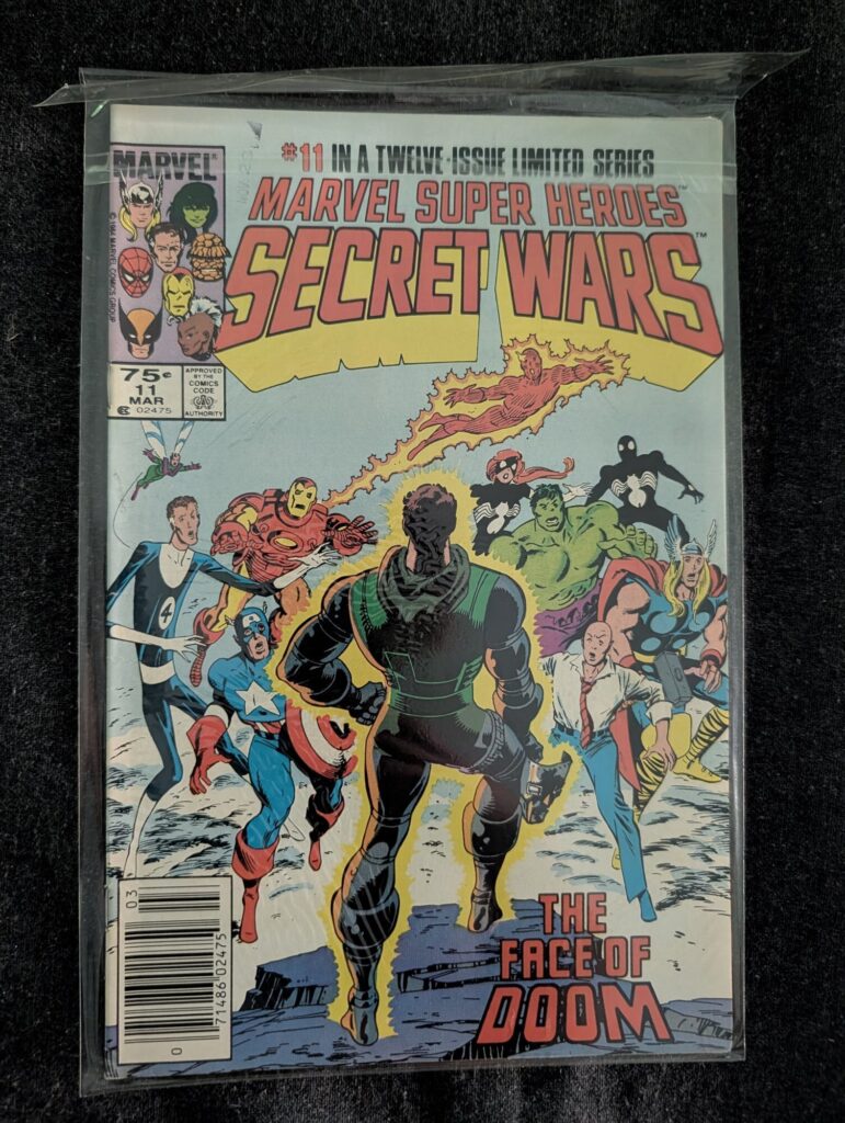 Marvel Super Heroes Secret Wars #11 front cover