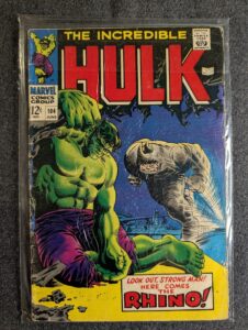 The Incredible Hulk #104 front cover