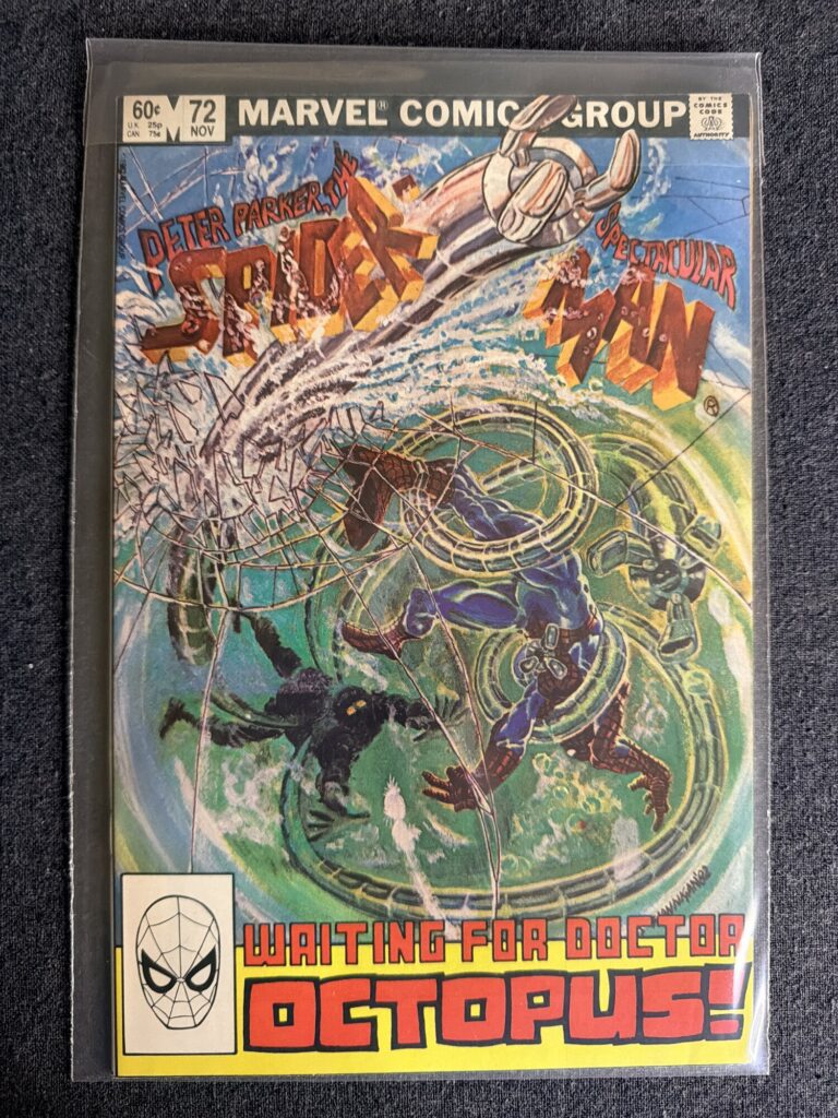 The Spectacular Spider-Man #72 front cover