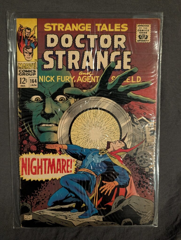 Strange Tales #164 front cover