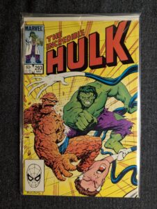 The Incredible Hulk #293 front cover