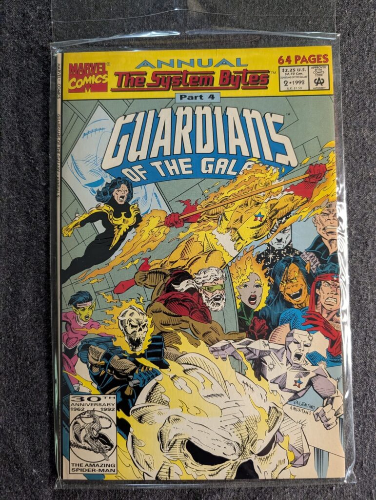 Guardians of the Galaxy Annual #2 front cover