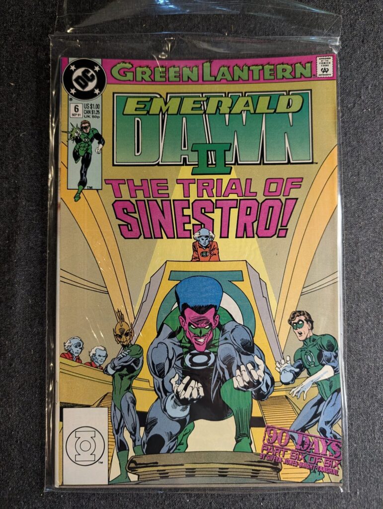 Green Lantern #6 front cover