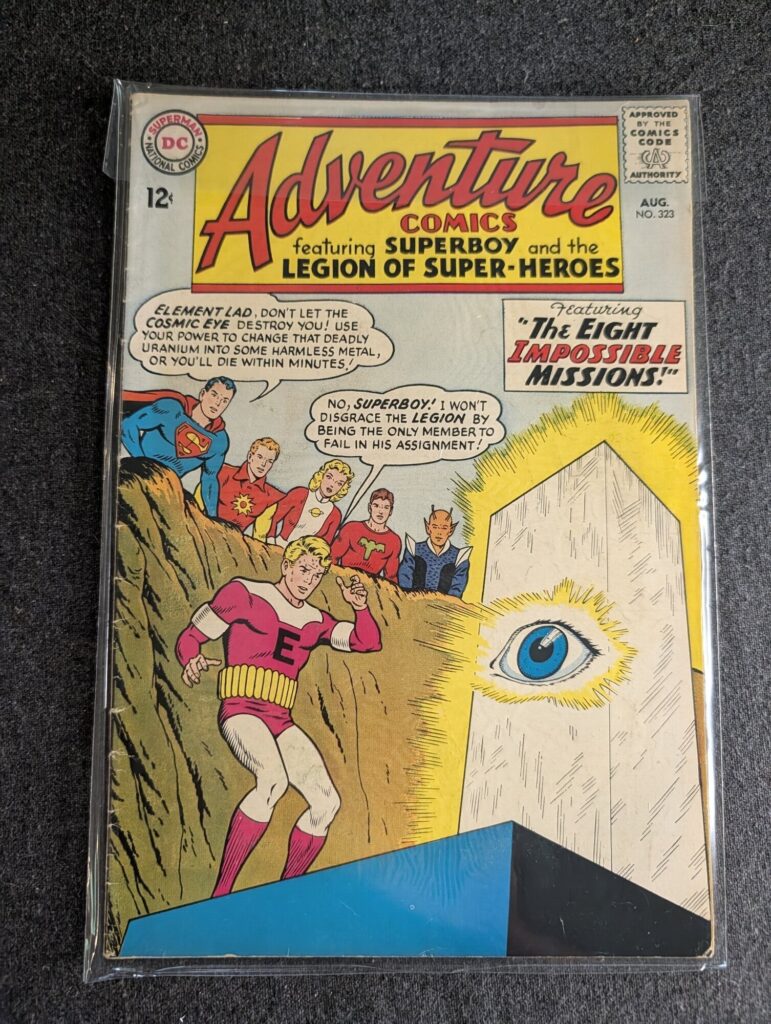 Adventure Comics #323 front cover