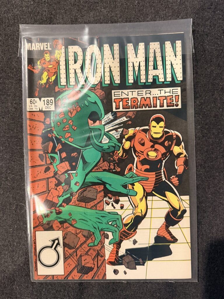 Iron Man #189 front cover
