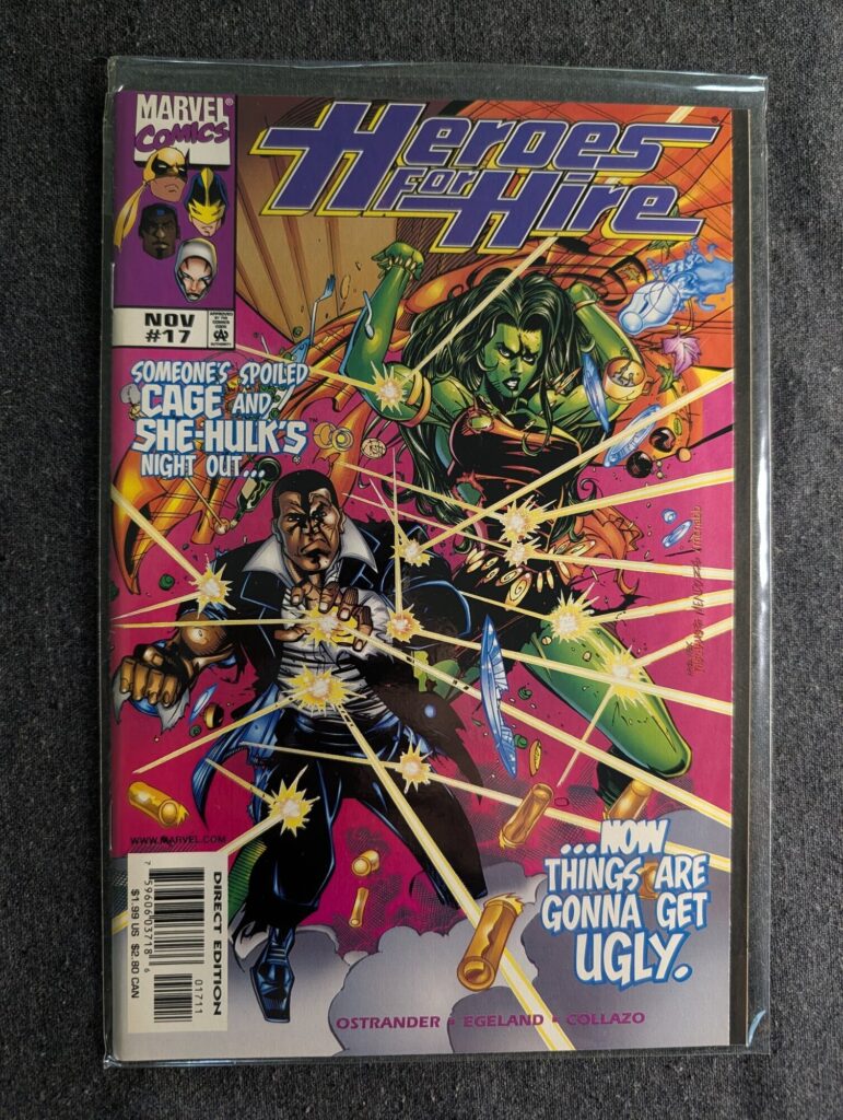 Heroes for Hire #17 front cover