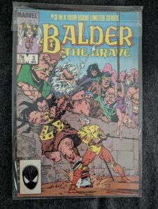 Balder the Brave #3 front cover