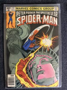 The Spectacular Spider-Man #42 front cover