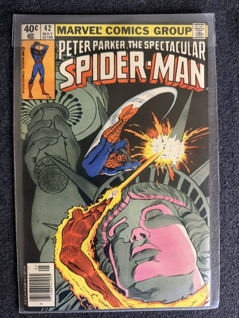 The Spectacular Spider-Man #42 front cover
