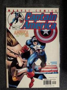 Captain America #45 front cover
