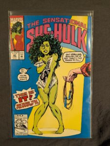 The Sensational She-Hulk #40 front cover