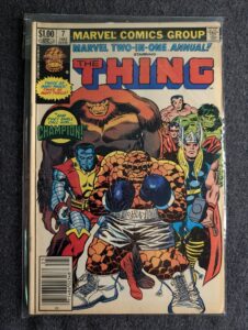 Marvel Two-In-One Annual #7 front cover