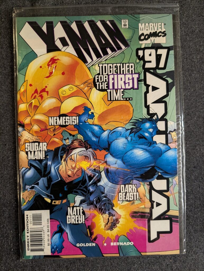 X-Man Annual '97 front cover