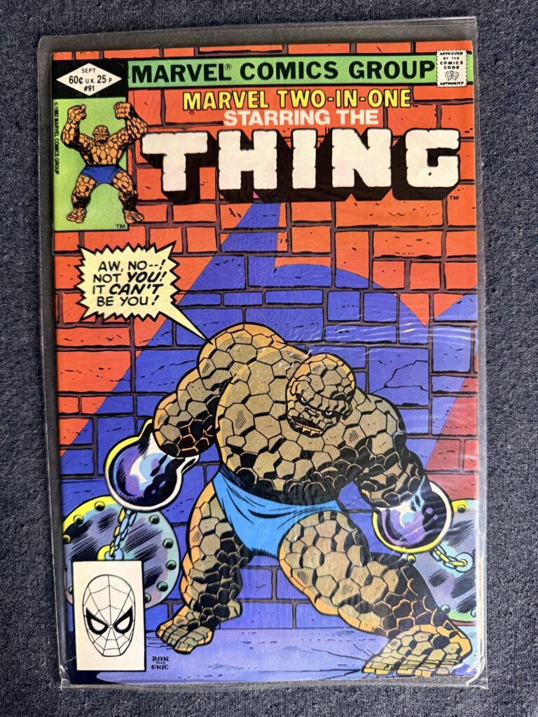 Marvel Two-In-One #91 front cover