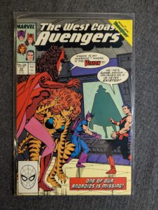 West Coast Avengers #42 front cover