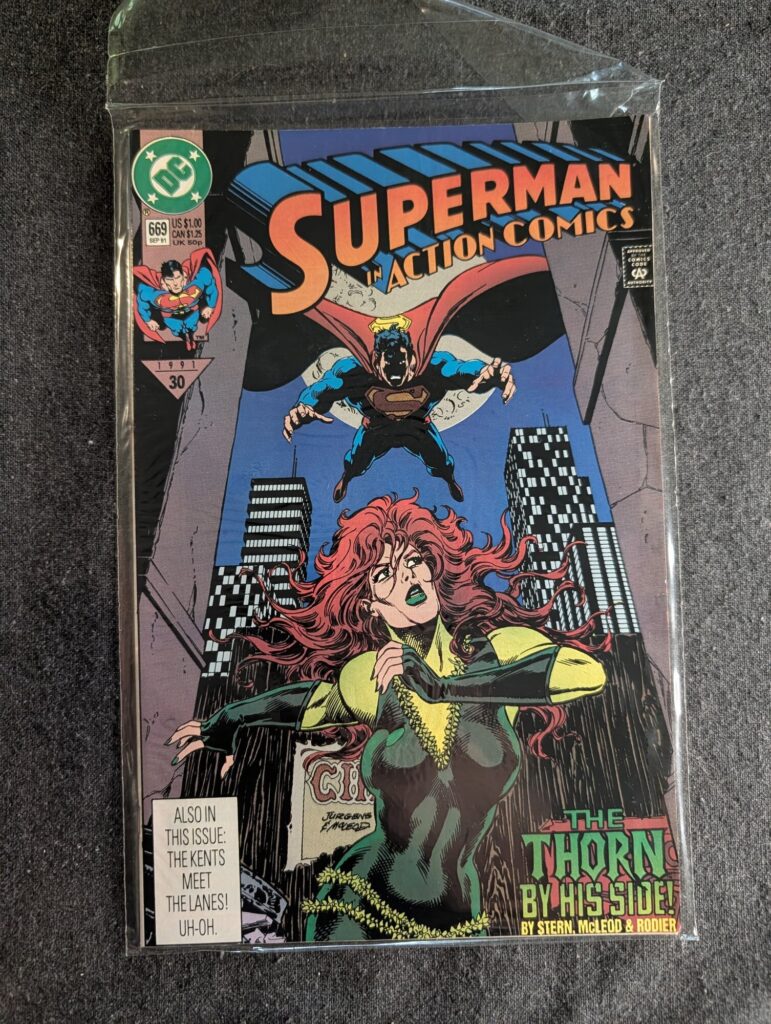 Action Comics #669 front cover