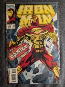 Iron Man #306 front cover