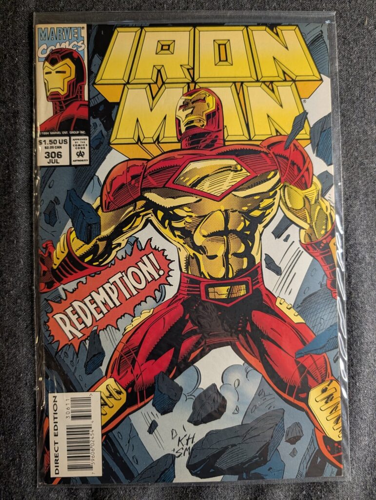 Iron Man #306 front cover