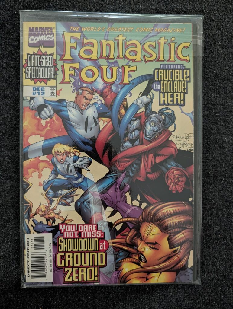 Fantastic Four #12 front cover