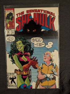 The Sensational She-Hulk #42 front cover