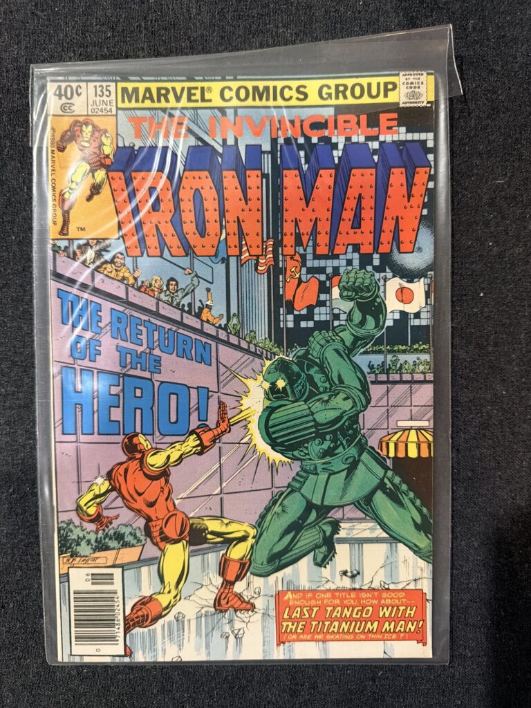Iron Man #135 front cover
