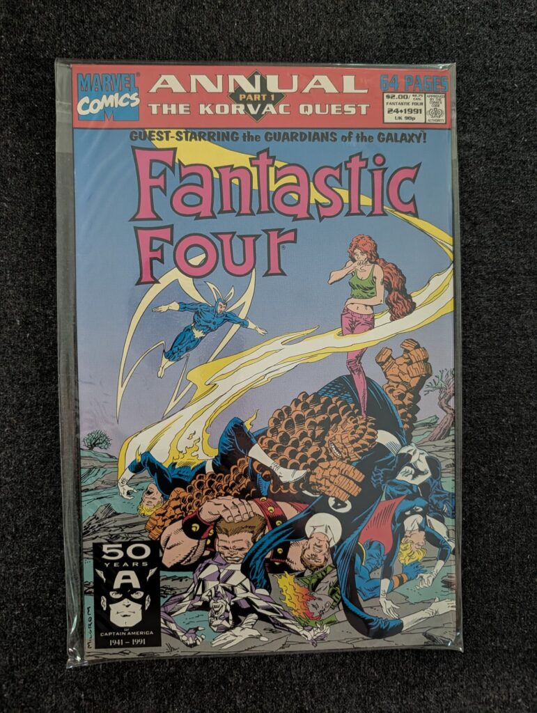 Fantastic Four Annual #24 front cover