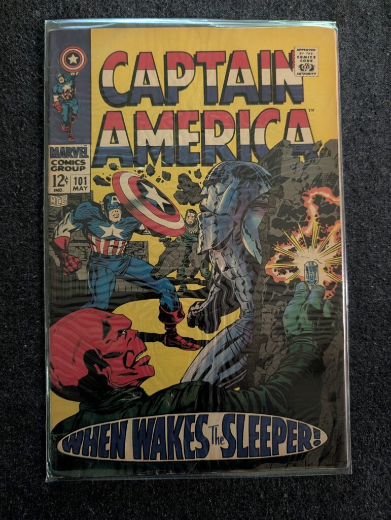 Captain America #101 front cover
