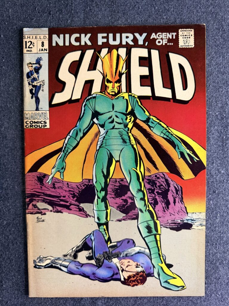 Nick Fury, Agent of S.H.I.E.L.D. #8 front cover