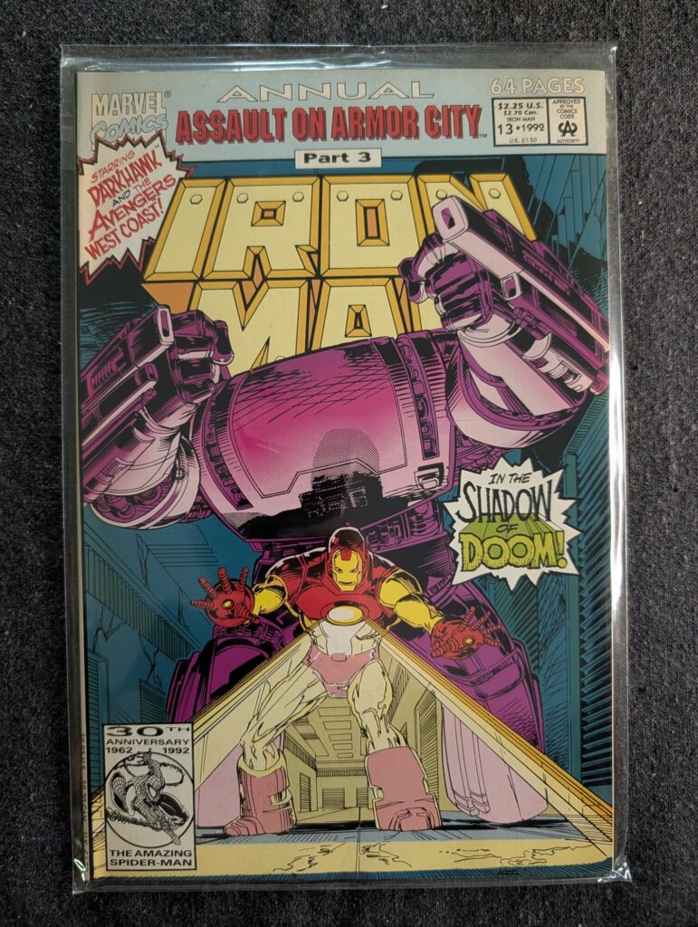 Iron Man Annual #13 front cover