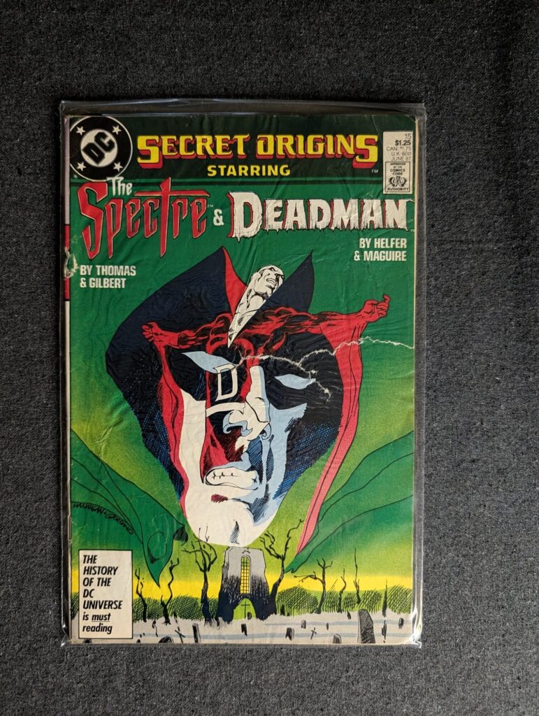 Secret Origins #15 front cover