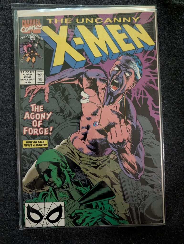 The Uncanny X-Men #263 front cover