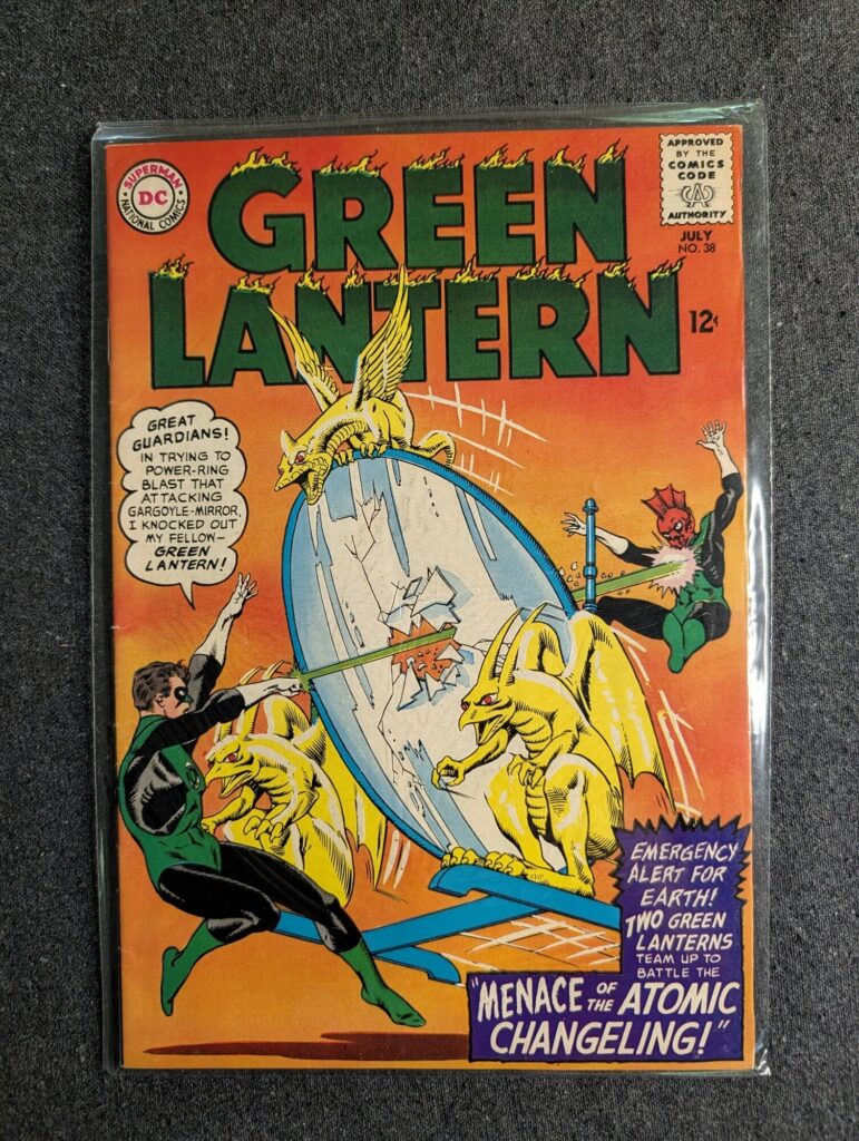 Green Lantern #38 front cover