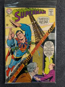 Superman #208 front cover