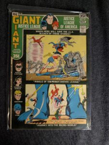 Justice League of America #93 front cover