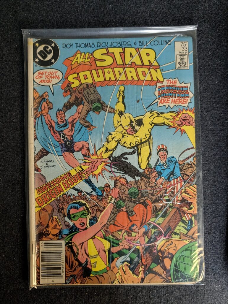 All-Star Squadron #33 front cover