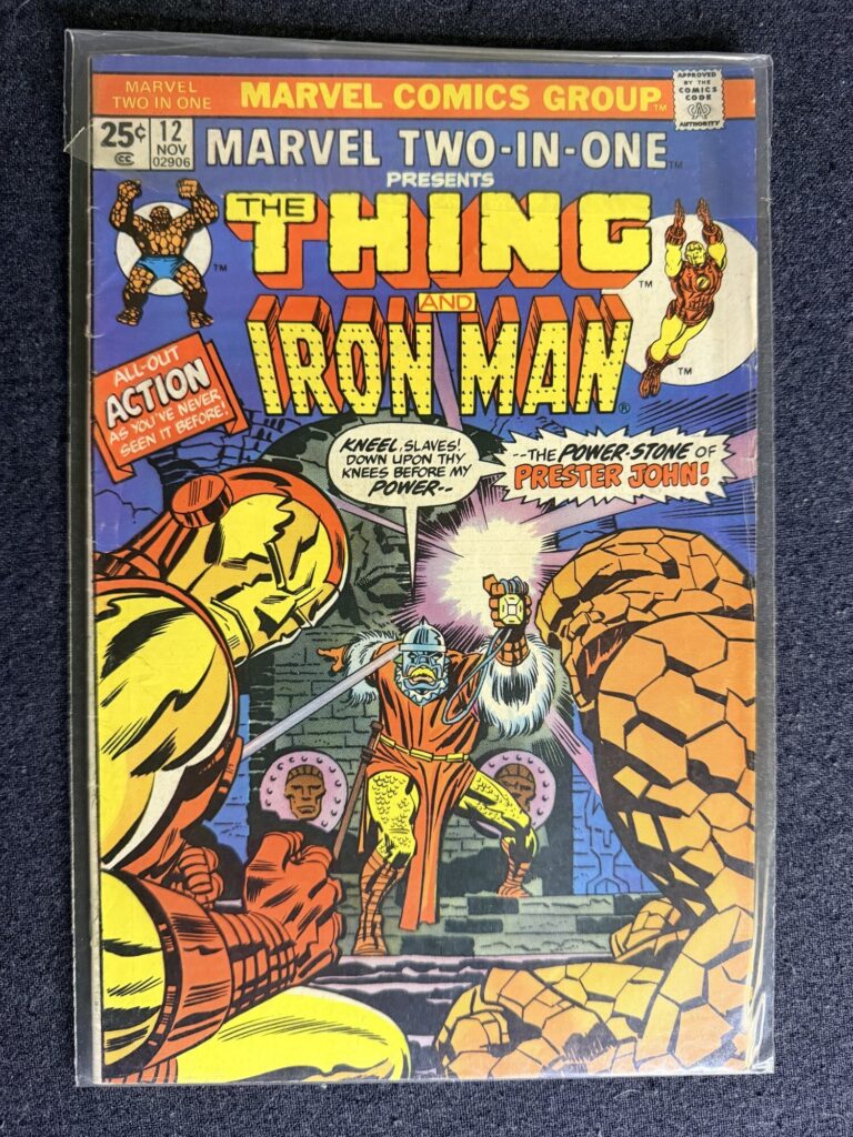 Marvel Two-In-One #12 front cover