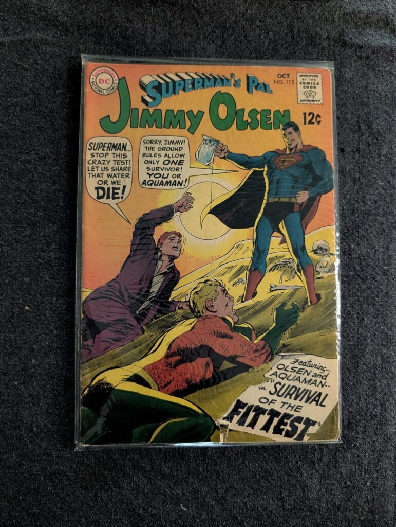Superman's Pal Jimmy Olsen #115 front cover