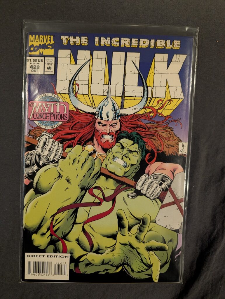 The Incredible Hulk #422 front cover