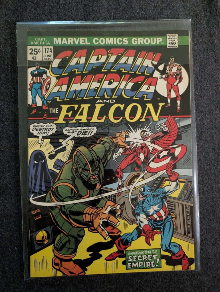 Captain America and the Falcon #174 front cover