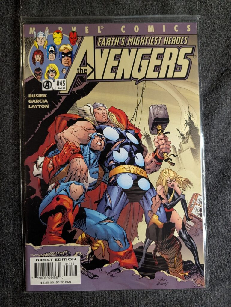 Avengers #45 front cover