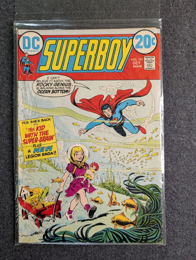 Superboy #191 front cover
